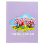 Cherry Blossom Street 3D Pop-up Card - Image 14