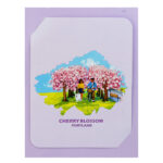 Cherry Blossom Street 3D Pop-up Card - Image 4