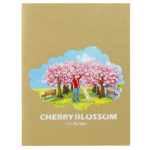 Cherry Blossom Street 3D Pop-up Card - Image 13