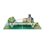 Fremont Bridge portland 3D po-up card - Image 8