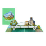 Fremont Bridge portland 3D po-up card - Image 5