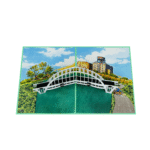 Fremont Bridge portland 3D po-up card - Image 4