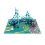 ST.Johns Portland Bike 3D pop-up card - Image 8