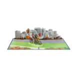 Tilikum Bridge Portland Bike 3D pop-up card - Image 7